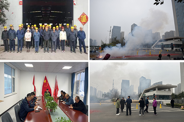 ? 鄭州市東鼎干燥設(shè)備有限公司新年復(fù)工,開(kāi)工大吉